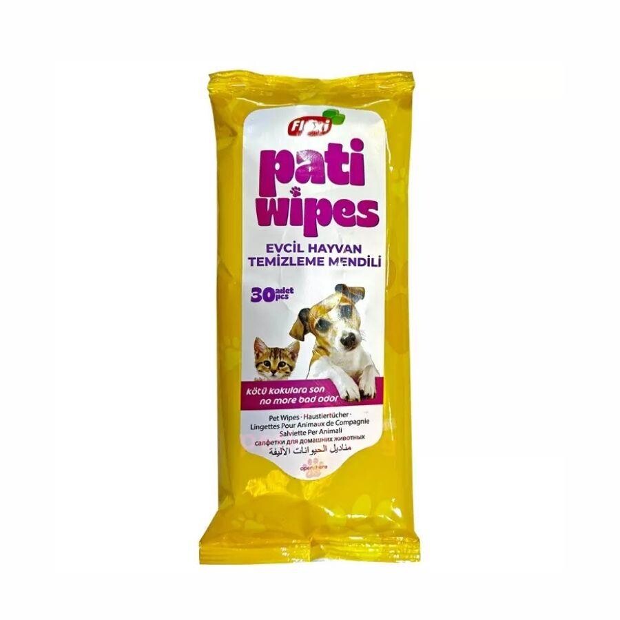 Flexi Pati Wipes Kedi Köpek Pati Temizleme Yıkama Mendili 30'LU | SRC: Barcode: 8697459727712